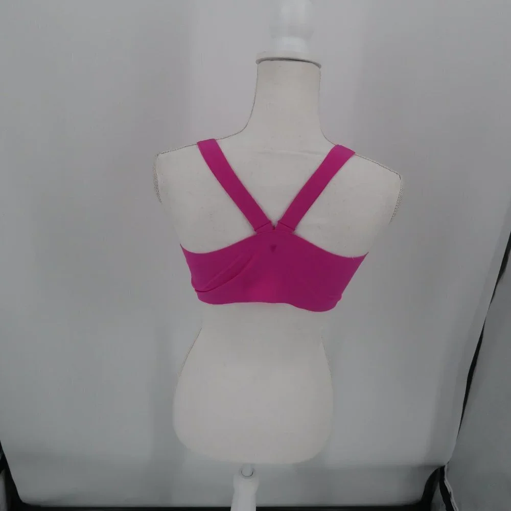 Victoria's Secret Purple Orange Cross Back Sports Bra Large NWT - Picture 6 of 7